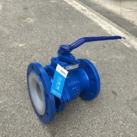 904L衬氟放料球阀反应釜底阀FQ41F46-16RL