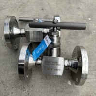 天津304不锈钢法兰针型阀J48W-40P压力调节阀