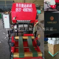 低价出售稻草圆捆机干湿两用打捆包膜机自动捡拾c