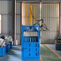 广西玉米立式液压废纸打包机多型号秸秆压包机
